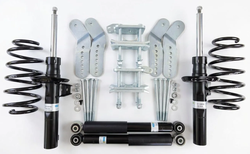 Caddy Mk3/4 2K -45mm Eibach Lowering Springs, Adj Shackle & Bilstein Shocks Kit